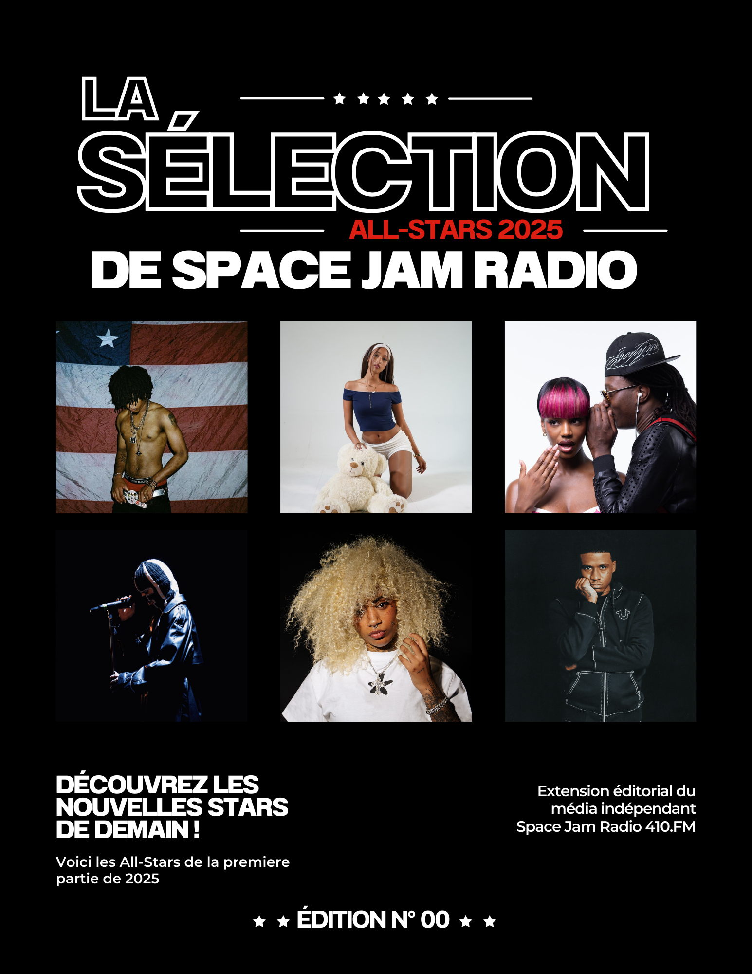 La Sélection All-Stars 2025 magazine cover